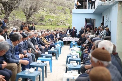 Siirt'te iki aile arasındaki husumet barışla sonu&ccedil;landı