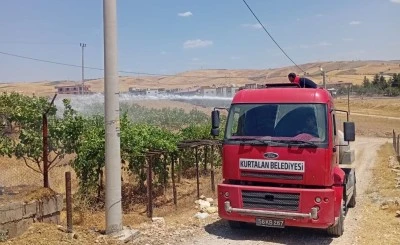 Siirt'te iki ayrı noktada &ccedil;ıkan yangınlar s&ouml;nd&uuml;r&uuml;ld&uuml;