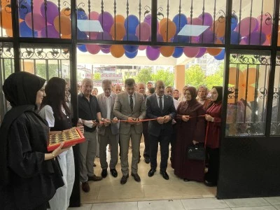 Siirt'te kadın kursiyerler sergi a&ccedil;tı