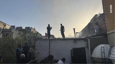 Siirt'te lokantanın bacasında &ccedil;ıkan yangın s&ouml;nd&uuml;r&uuml;ld&uuml;