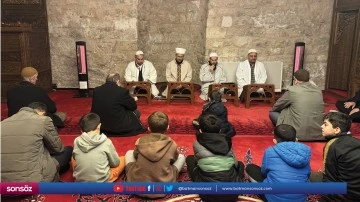 Siirt'te Mira&ccedil; Kandili dualarla idrak edildi