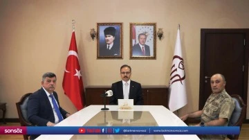 Siirt'te "Asayiş ve G&uuml;venlik Bilgilendirme Toplantısı"