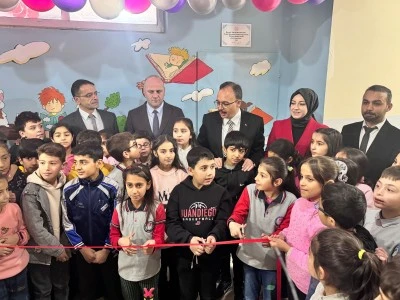 Siirt'te zeka sınıfı, resim at&ouml;lyesi ve k&uuml;t&uuml;phane a&ccedil;ılışı yapıldı