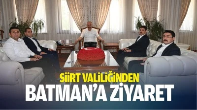 Siirt Valiliğinden Batman&rsquo;a ziyaret&hellip;