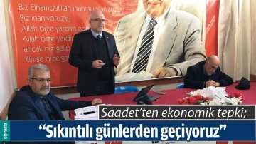&ldquo;SIKINTILI G&Uuml;NLERDEN GE&Ccedil;İYORUZ&rdquo;