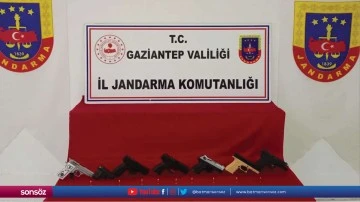 Silah ka&ccedil;ak&ccedil;ılığı operasyonunda 9 ş&uuml;pheli yakalandı