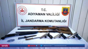 Silah operasyonunda 1 ş&uuml;pheli yakalandı
