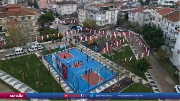 Silivri yeni park ve spor alanına kavuştu