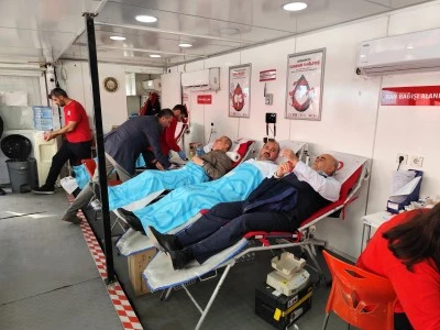 Silopi'de kan bağışı kampanyası d&uuml;zenlendi