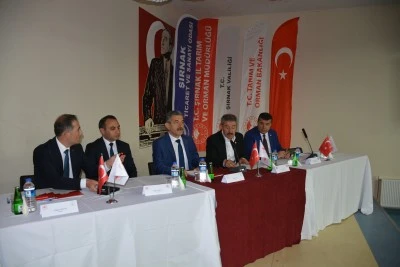 Silopi Sera Organize Tarım B&ouml;lgesi Projesi'nin tanıtımı yapıldı
