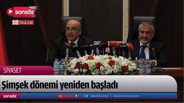 Şimşek d&ouml;nemi yeniden başladı