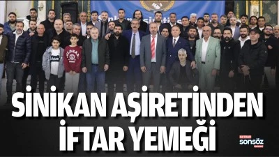 Sinikan Aşiretinden iftar yemeği