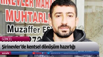 Şirinevler&rsquo;de kentsel d&ouml;n&uuml;ş&uuml;m hazırlığı