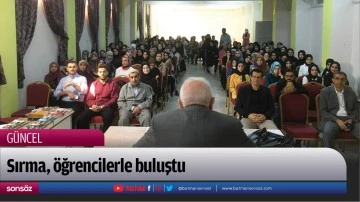 Sırma, &ouml;ğrencilerle buluştu