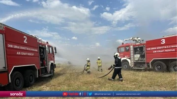 Şırnak Şerafettin El&ccedil;i Havalimanı'nda yangın tatbikatı yapıldı