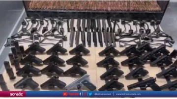 Şırnak'ta 26 tabanca ve çok sayıda mühimmat ele geçirildi