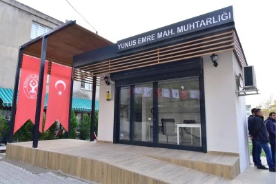 Şırnak'ta 4 k&ouml;yde muhtarlık ofisi yapıldı