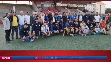 Şırnak'ta futbol turnuvası düzenlendi