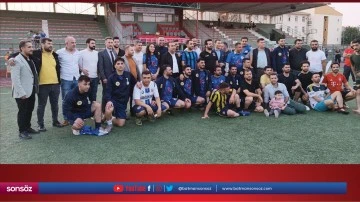 Şırnak'ta futbol turnuvası d&uuml;zenlendi