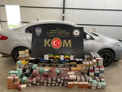 Şırnak'ta ka&ccedil;ak&ccedil;ılık operasyonlarında 2 ş&uuml;pheli tutuklandı