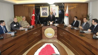 Şırnak'ta "Asayiş ve G&uuml;venlik Toplantısı" d&uuml;zenlendi