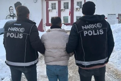 Şırnak'ta uyuşturucu su&ccedil;undan aranan h&uuml;k&uuml;ml&uuml; yakalandı