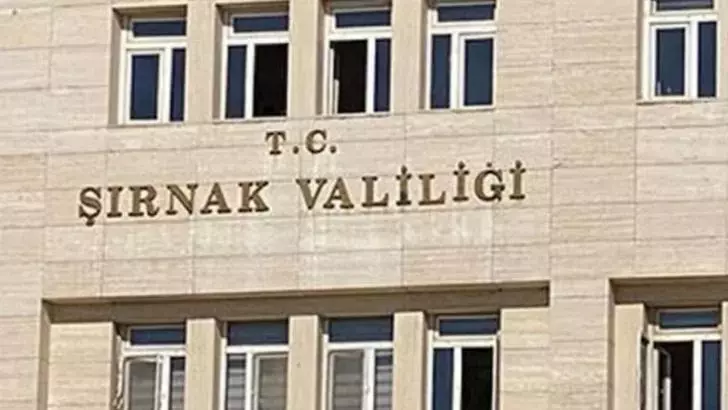 Şırnak Valiliğinden g&ouml;k g&uuml;r&uuml;lt&uuml;l&uuml; sağanak uyarısı