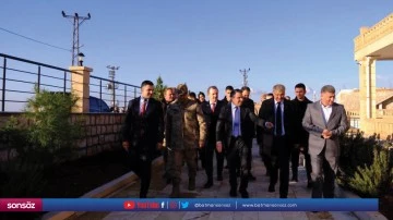 Şırnak Valisi Cevdet Atay İdil'de ziyaretlerde bulundu