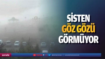 Sisten g&ouml;z g&ouml;z&uuml; g&ouml;rm&uuml;yor