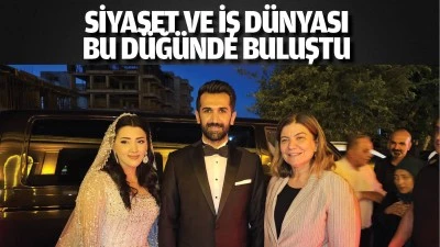 Siyaset ve iş d&uuml;nyası bu d&uuml;ğ&uuml;nde buluştu
