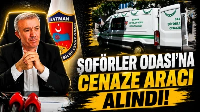 Şof&ouml;rler Odası&rsquo;na cenaze aracı alındı