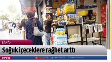 Soğuk i&ccedil;eceklere rağbet arttı