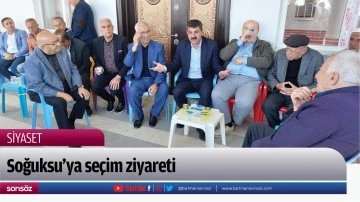 Soğuksu&rsquo;ya se&ccedil;im ziyareti