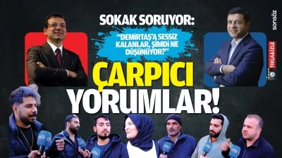 Sokak, İmamoğlu&rsquo;nun tutuklanmasını yorumladı: &ldquo;Demirtaş&rsquo;a sessiz kalanlar, şimdi ne d&uuml;ş&uuml;n&uuml;yor?&rdquo;