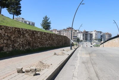 Solin Caddesi yeşilleniyor