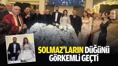 Solmaz&rsquo;ların d&uuml;ğ&uuml;n&uuml; g&ouml;rkemli ge&ccedil;ti
