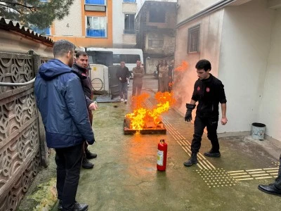 Ş&Ouml;NİM&rsquo;de tatbikat