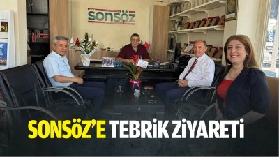 Sons&ouml;z&rsquo;e tebrik ziyareti&hellip;