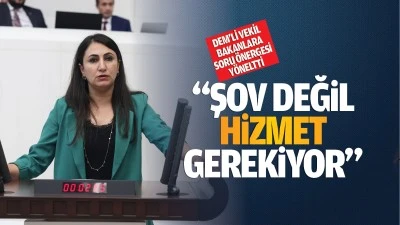 &ldquo;Şov değil, hizmet gerekiyor&rdquo;