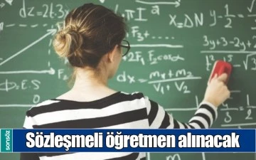 S&Ouml;ZLEŞMELİ &Ouml;ĞRETMEN ALINACAK 