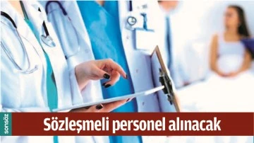 S&Ouml;ZLEŞMELİ PERSONEL ALINACAK