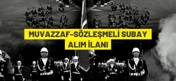 S&Ouml;ZLEŞMELİ SUBAY ALINACAK