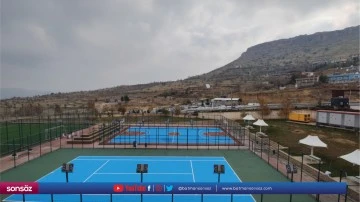 Spor alanları yenileniyor