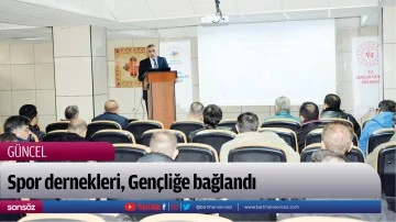Spor dernekleri, Gen&ccedil;liğe bağlandı