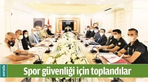 SPOR G&Uuml;VENLİĞİ İ&Ccedil;İN TOPLANDILAR