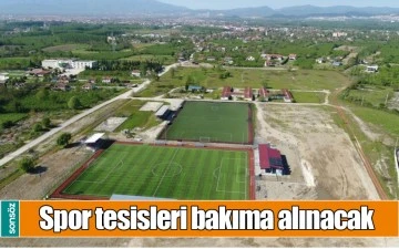 SPOR TESİSLERİ BAKIMA ALINACAK