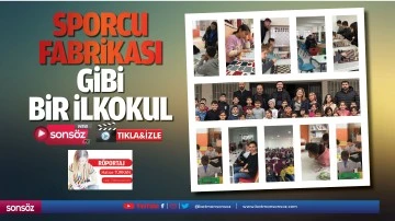 Sporcu fabrikası gibi bir ilkokul&hellip;