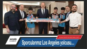 Sporcularımız Los Angeles yolcusu&hellip;