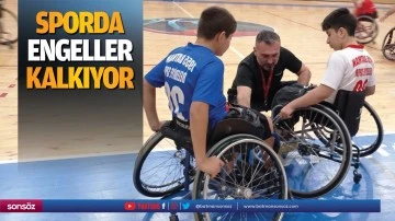 Sporda engeller kalkıyor