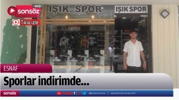Sporlar indirimde&hellip;